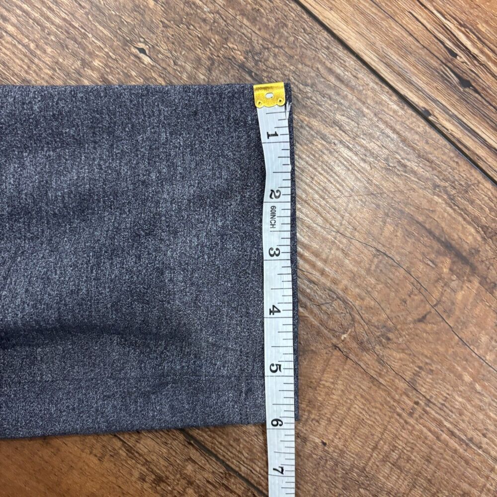 Lululemon Women’s On The Fly Pant Heathered Black Gray Size 6 EUC Stretch W5ASSS - Picture 8 of 8